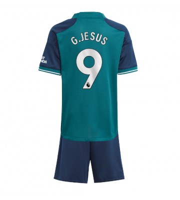 Arsenal Gabriel Jesus #9 Tredjedraktsett Barn 2023-24 Kortermet (+ Korte bukser)
